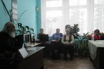 Встреча с настоятелем протоиреем Симионом